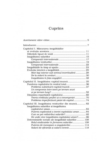Economia inegalităţilor (ediţie de...