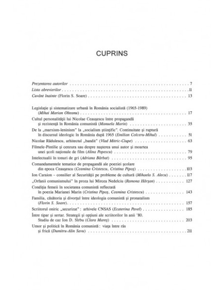 Politică și societate în epoca Ceaușescu