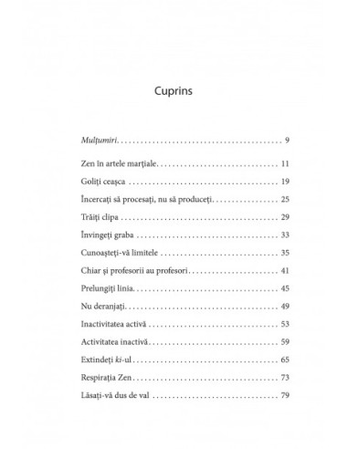 Zen în artele marţiale