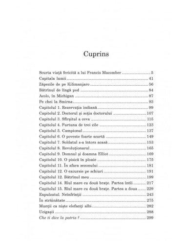 Zăpezile de pe Kilimanjaro și alte... Zăpezile de pe Kilimanjaro și alte...