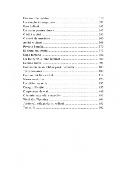 Zăpezile de pe Kilimanjaro și alte povestiri