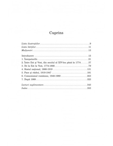 Scurtă istorie a României