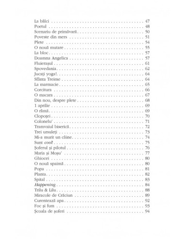 Întîmplări și personaje