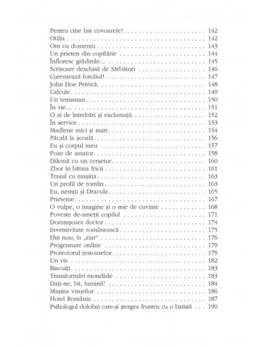 Întîmplări și personaje