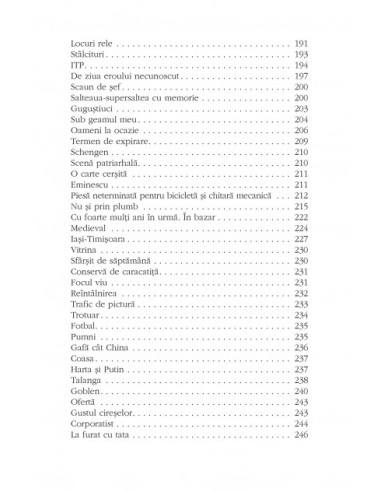 Întîmplări și personaje