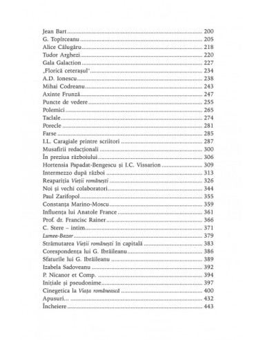 Amintiri de la Viaţa românească