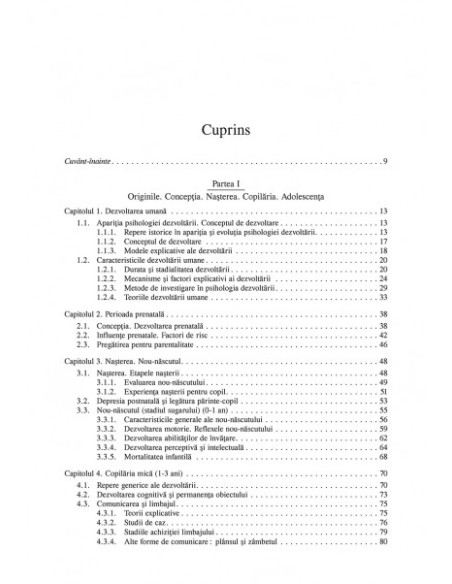 Manual de psihologia dezvoltării