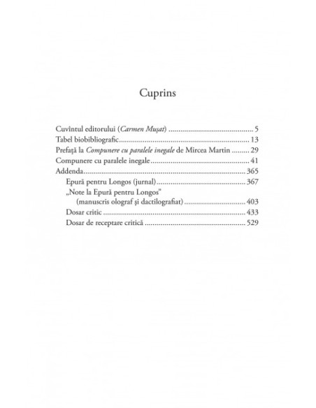 Compunere cu paralele inegale