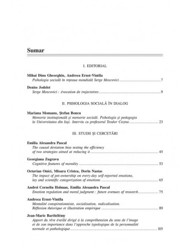 Psihologia Socială. Nr. 36 (II)/2015...