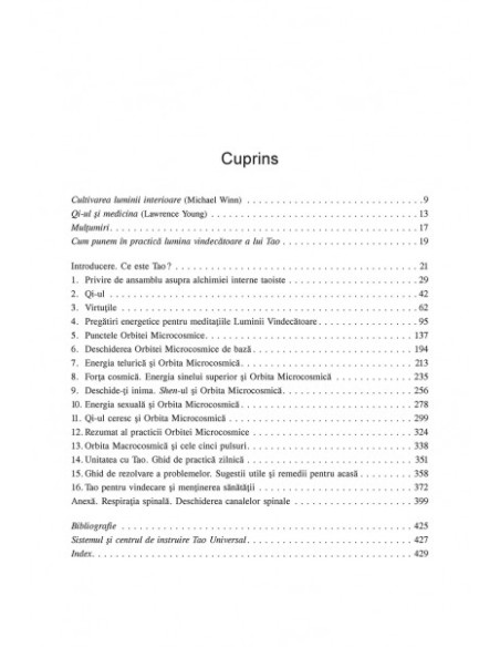 Tao. Lumina care vindecă