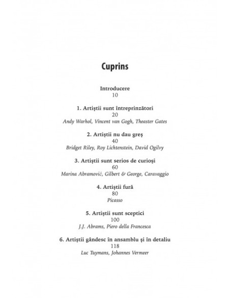 Gândeşte ca un artist