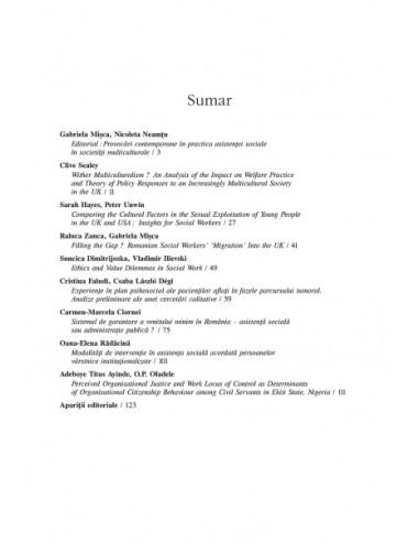 Revista de Asistență Socială. Nr. 1/2016