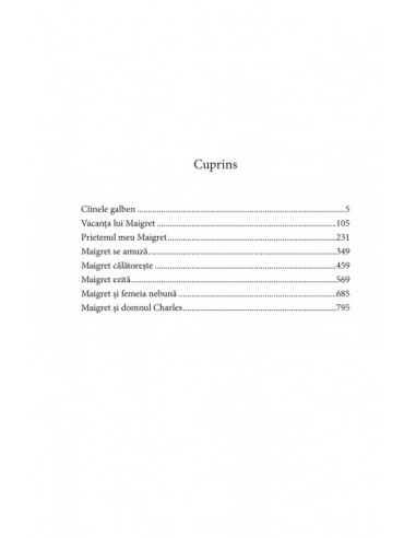 Integrala Maigret. Volumul VI