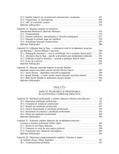 Educația timpurie. Probleme și soluții