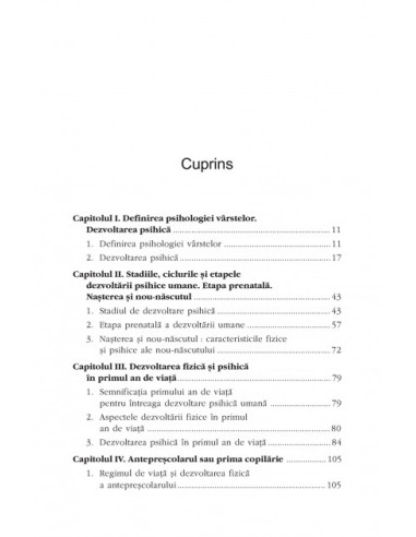 Psihologia vârstelor Psihologia vârstelor