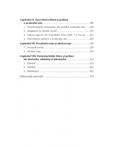 Psihologia vârstelor Psihologia vârstelor