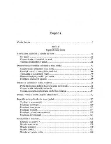 Introducere în sistemul mass-media Introducere în sistemul mass-media