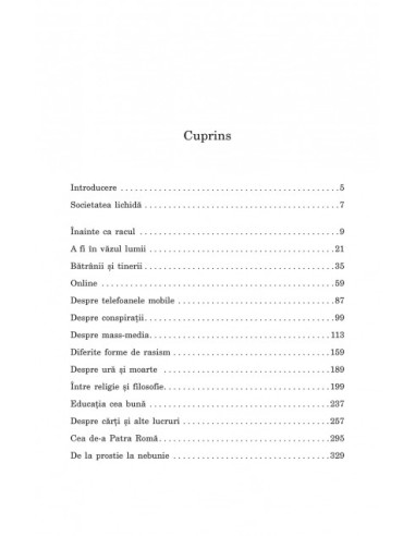 Cronicile unei societăți lichide