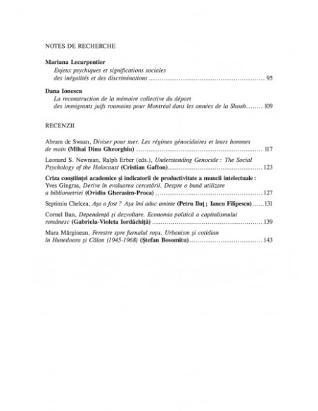 Psihologia Socială. Nr. 37 (I)/2016 – Universitatea „Al.I. Cuza”, Iaşi