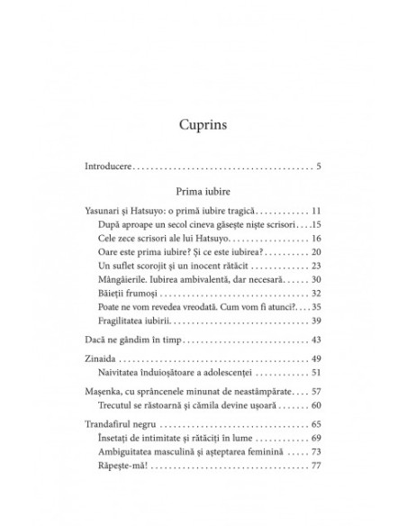 Dragostea cea veche îţi şopteşte la ureche. Primele iubiri (ediţia 2016)