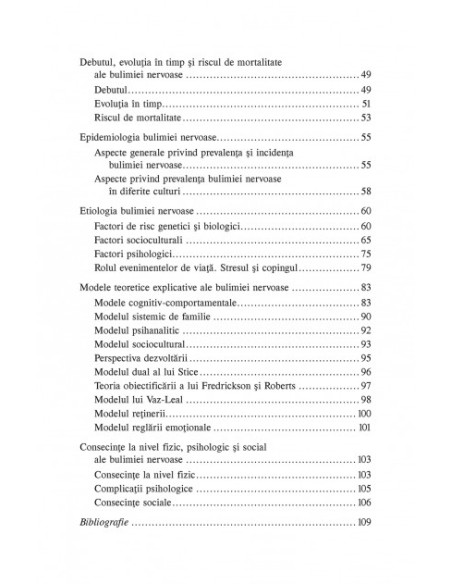 Bulimia nervoasă. Teorie, evaluare şi tratament
