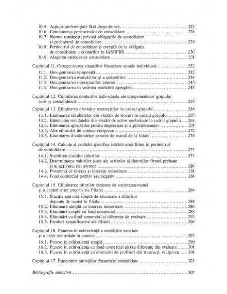 Contabilitate şi raportări financiare individuale şi consolidate