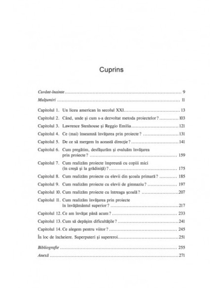 Învăţarea prin proiecte