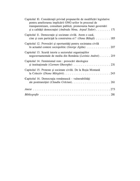 Societate civilă, democraţie şi construcţie instituţională