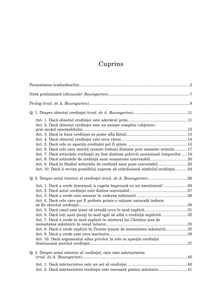 Summa theologica. Volumul III