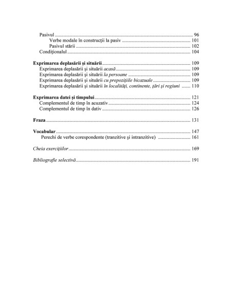 Limba germană. Exerciţii de gramatică şi vocabular