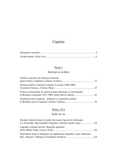 Traversînd comunismul. Convieţuire,...