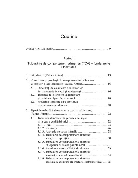 Tulburările de comportament alimentar şi obezitatea la copii şi adolescenţi