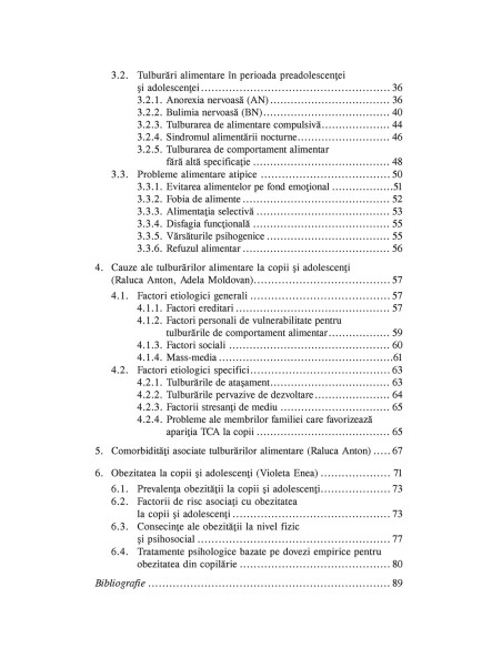 Tulburările de comportament alimentar şi obezitatea la copii şi adolescenţi