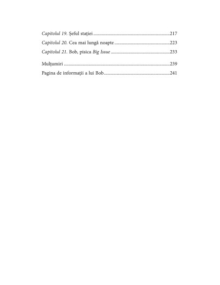 Un motan pe nume Bob (ediţie limitată)