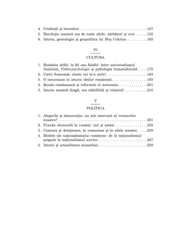 De la Burebista la Iohannis. Istorii,...