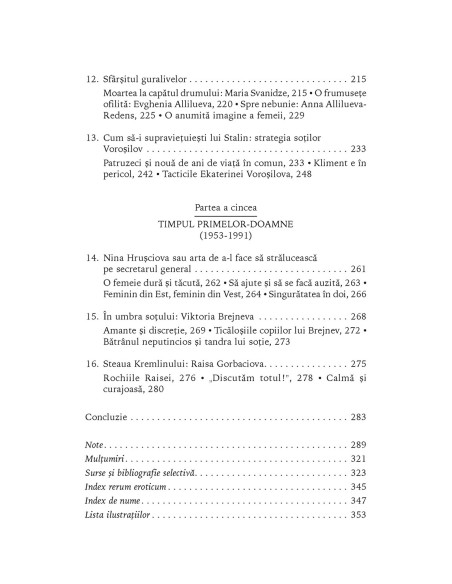 O istorie erotică a Kremlinului. De la Ivan cel Groaznic la Raisa Gorbaciova
