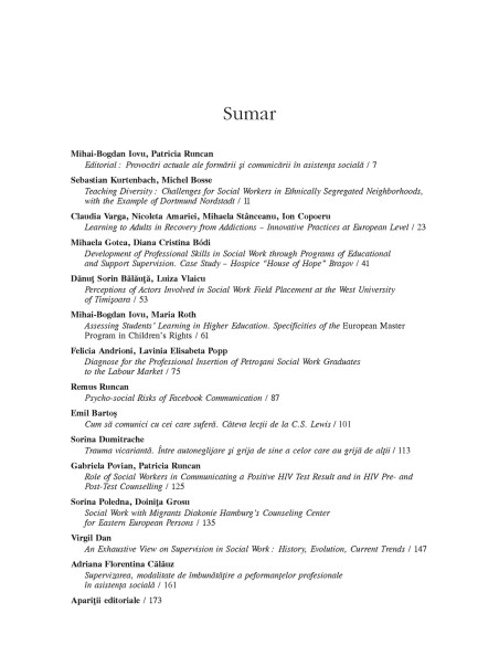 Revista de Asistenţă Socială. Anul XVI, Nr. 2/2017