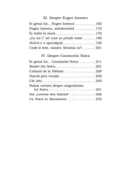 N. Steinhardt despre Eliade, Cioran, Ionescu şi Noica