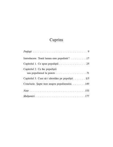 Ce este populismul? Ce este populismul?