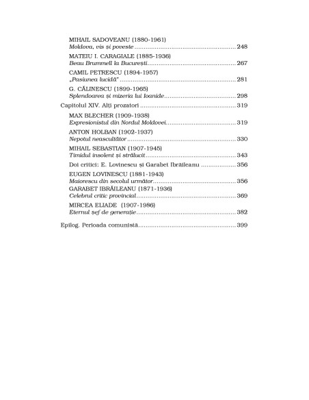 Scurtă istorie. Panorama alternativă a literaturii române. Volumul II