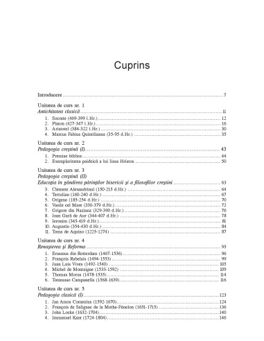 Istoria pedagogiei. Idei și doctrine...