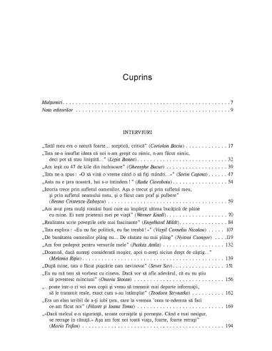 Vieţi în umbra trecutului