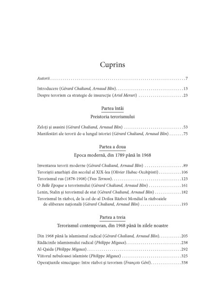 Istoria terorismului