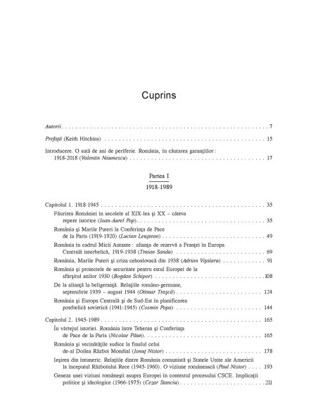 România, marile puteri şi ordinea europeană (1918-2018)