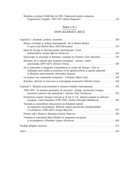 România, marile puteri şi ordinea europeană (1918-2018)