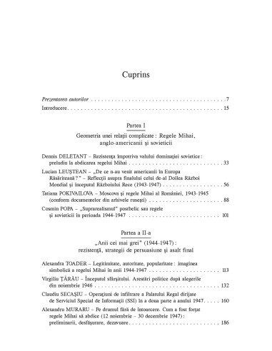 Regele, comuniştii şi Coroana