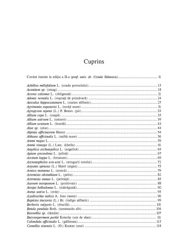 Plante medicinale de la A la Z...