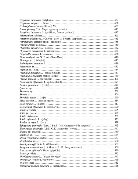 Plante medicinale de la A la Z (ediţia a III-a)