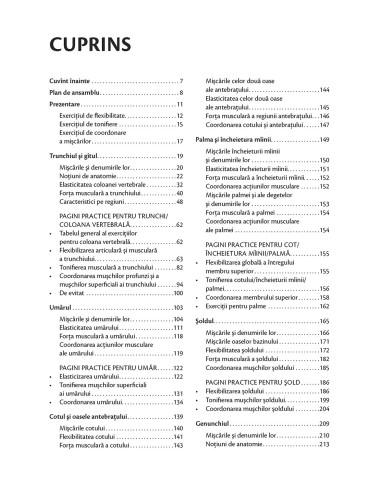 Anatomie pentru mişcare Anatomie pentru mişcare