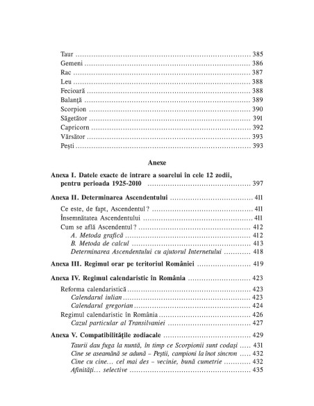 Zodiacul. Cartea semnelor astrale (ediția a III-a)